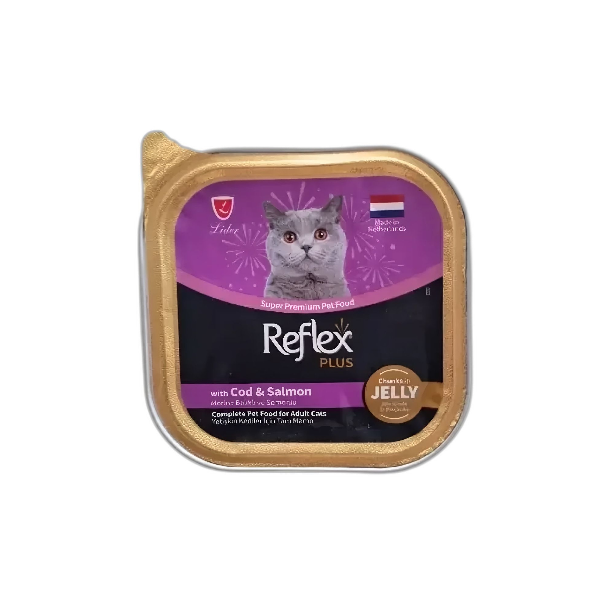 Reflex Plus Reflex Plus Msc Morina Balıklı ve Somonlu 85 G