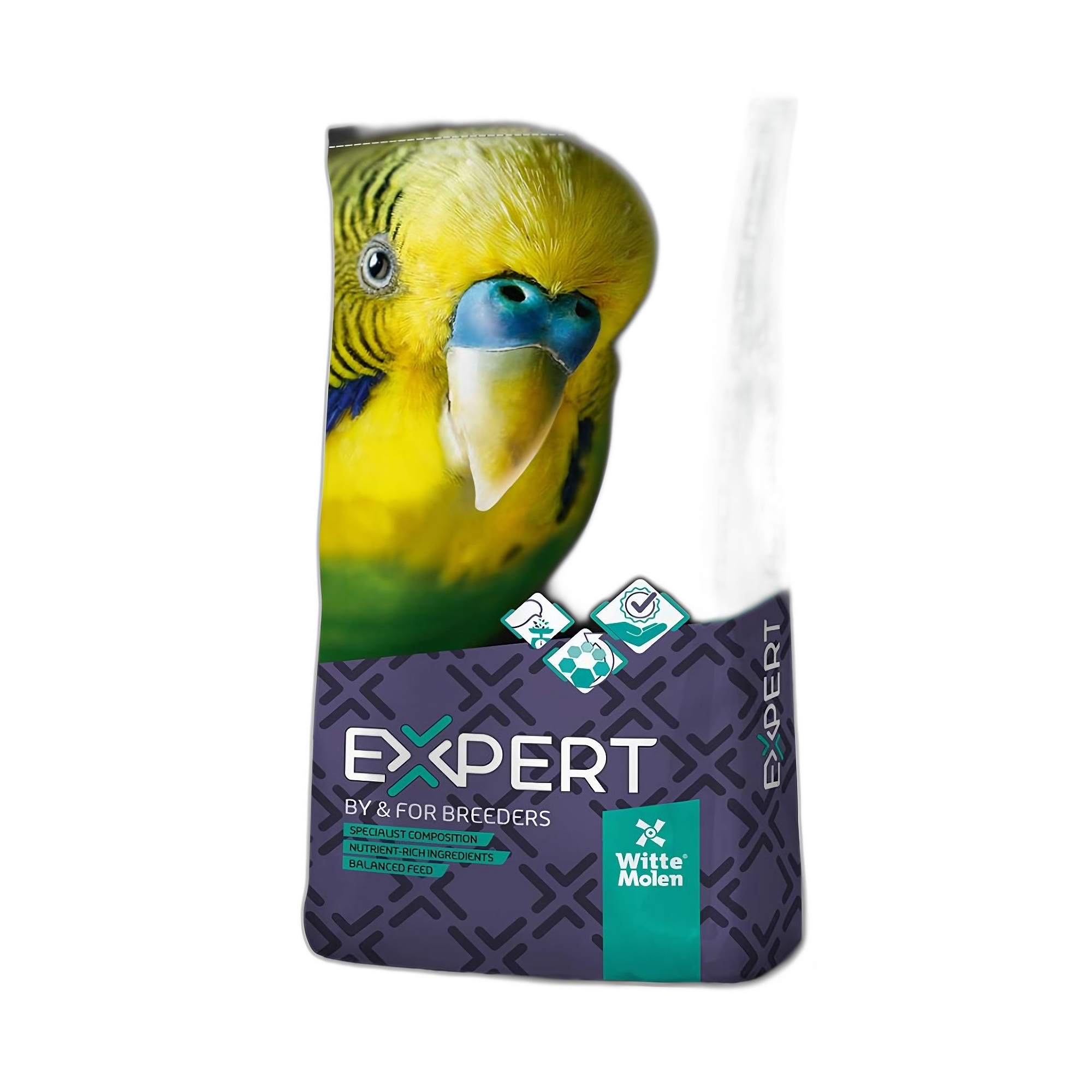 Witte Molen Witte Molen Budgie Muhabbet Kuşu Yemi 20 KG