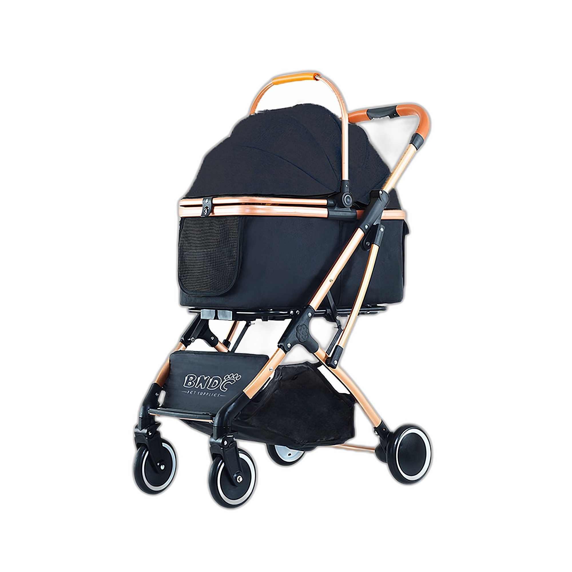 Flip Lux Siyah Evcil Hayvan Arabası