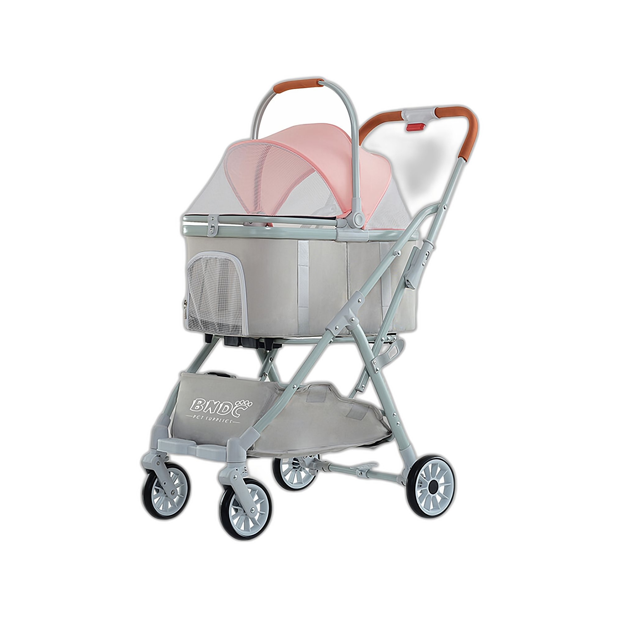 Flip Pembe Evcil Hayvan Arabası