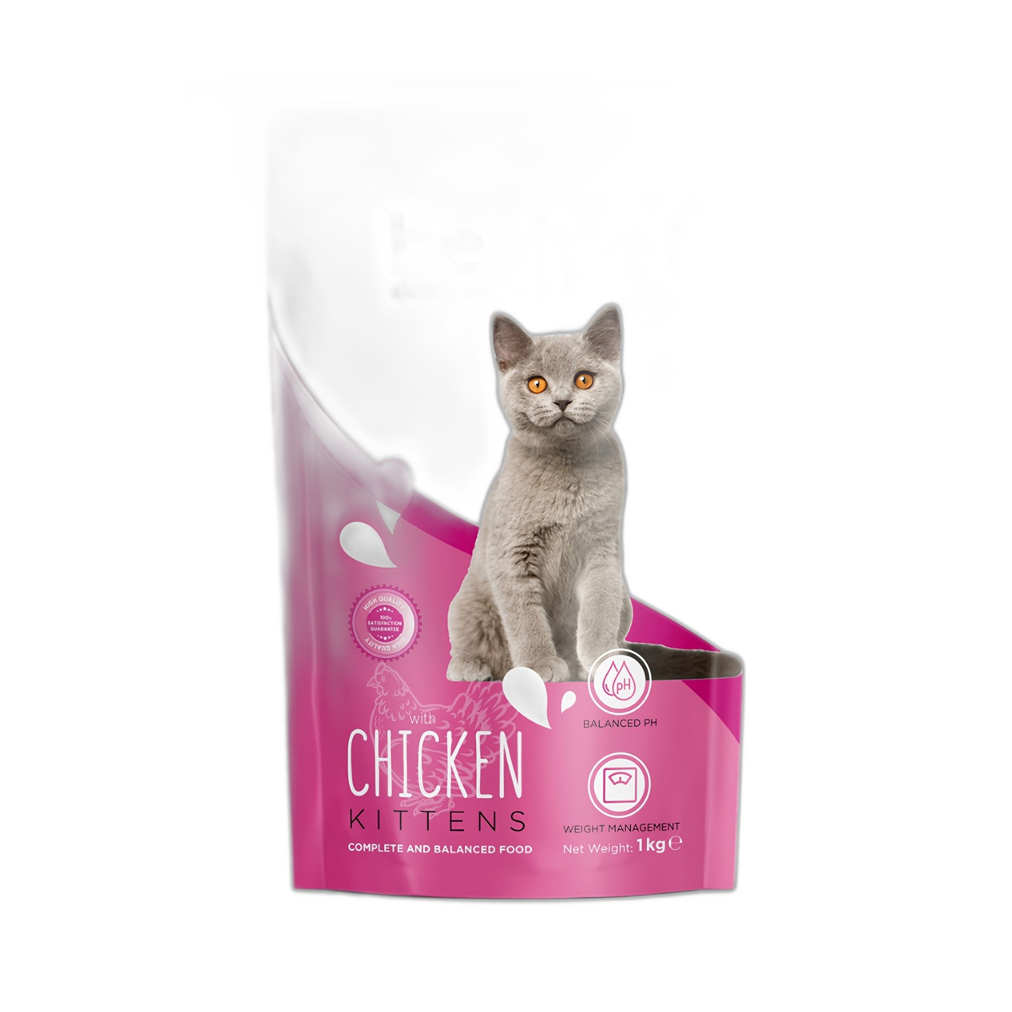 Bestpet Kitten Tavuk Etli ve Pirinçli Yavru Kedi Maması 1 KG