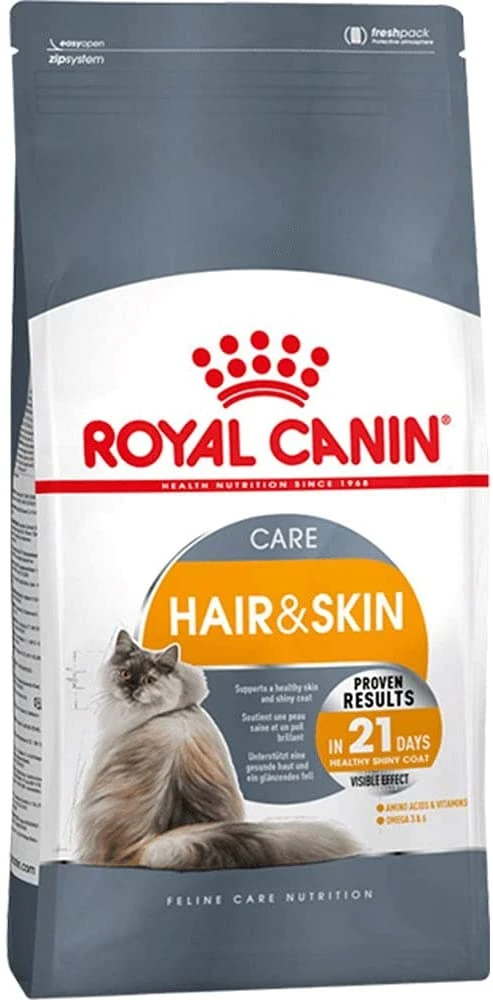 Royal Canin Hair Skin Hassas Tüylü Yetişkin Kedi Maması 4 KG - Ana Görsel