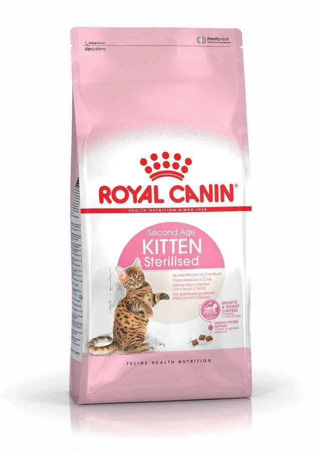 Royal Canin Sterilised Kitten Kısırlaştırılmış Yavru Kedi Maması 2 KG - Ana Görsel