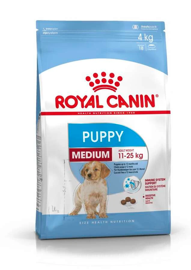 Royal Canin Medium Puppy Orta Irk Yavru Köpek Maması 4 KG - Ana Görsel
