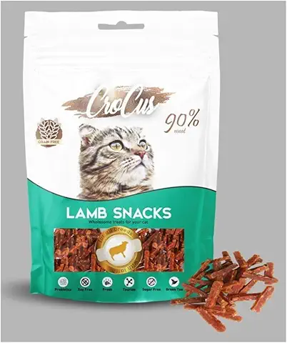 Crocus Lambs Snack Tahılsız Kuzu Etli Kedi Ödülü 80 G - Ana Görsel