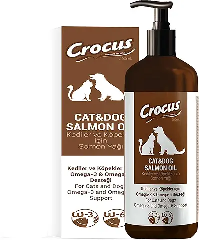 Crocus Kedi ve Köpekler İçin Somon Yağı 200 mL - Ana Görsel