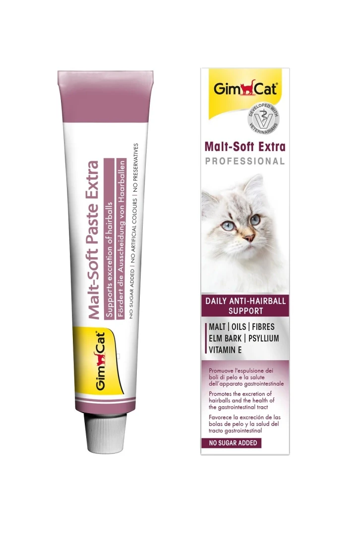 GimCat Malt-Soft Extra Tüy Yumağı Önleyici Kedi Macunu 100 G - Ana Görsel
