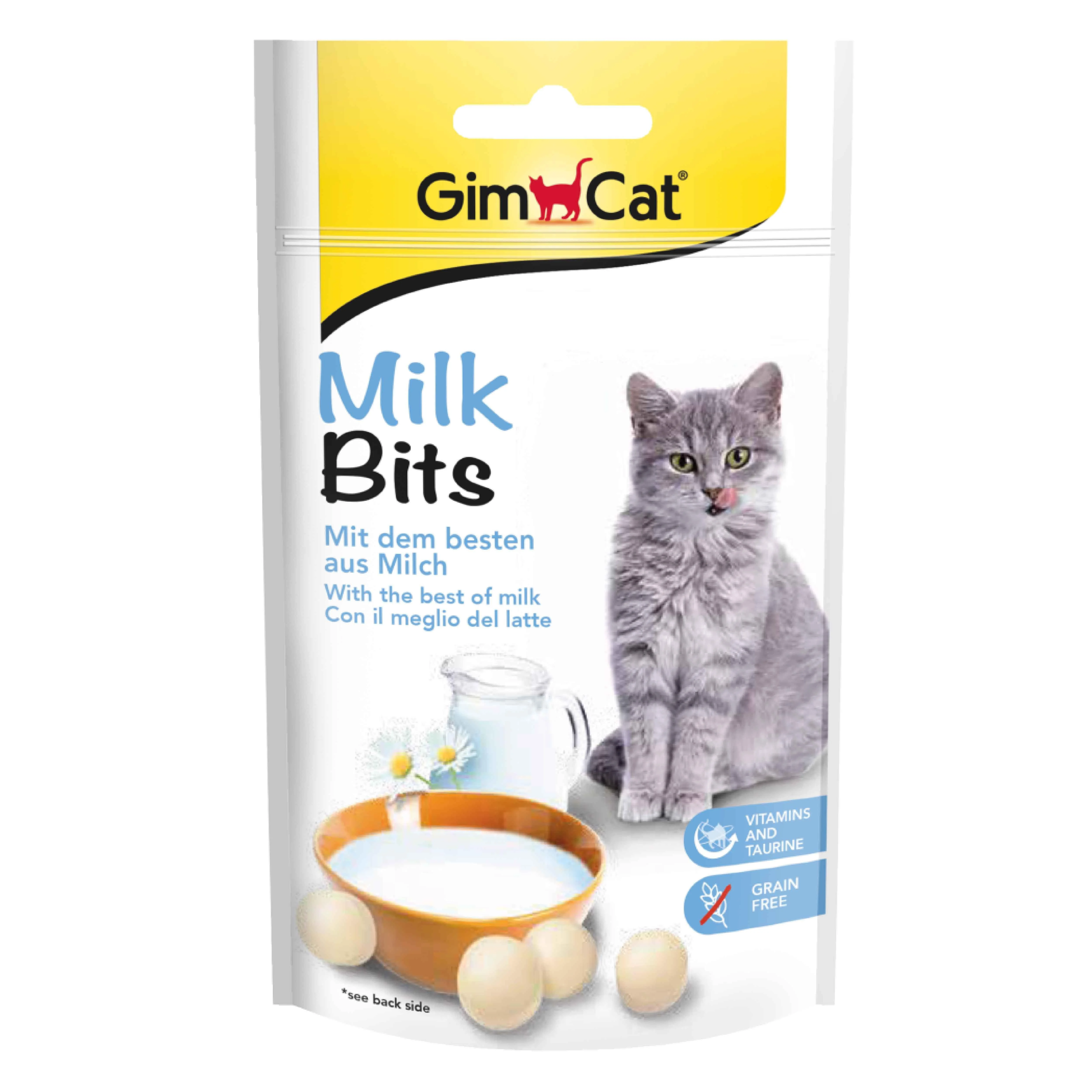 GimCat MilkBits Sütlü Ödül Tableti 40 G - Ana Görsel