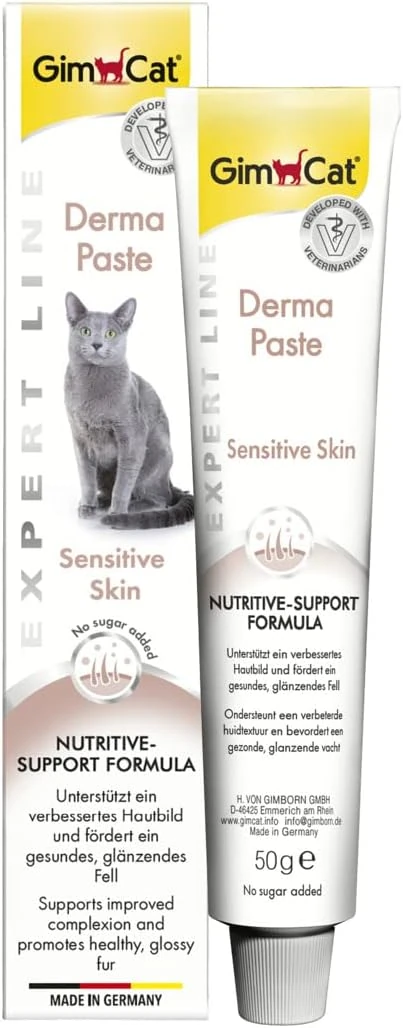 GimCat Derma Sensitive Skin Tüy Sağlığı Destekleyici Kedi Macunu 50 G - Ana Görsel