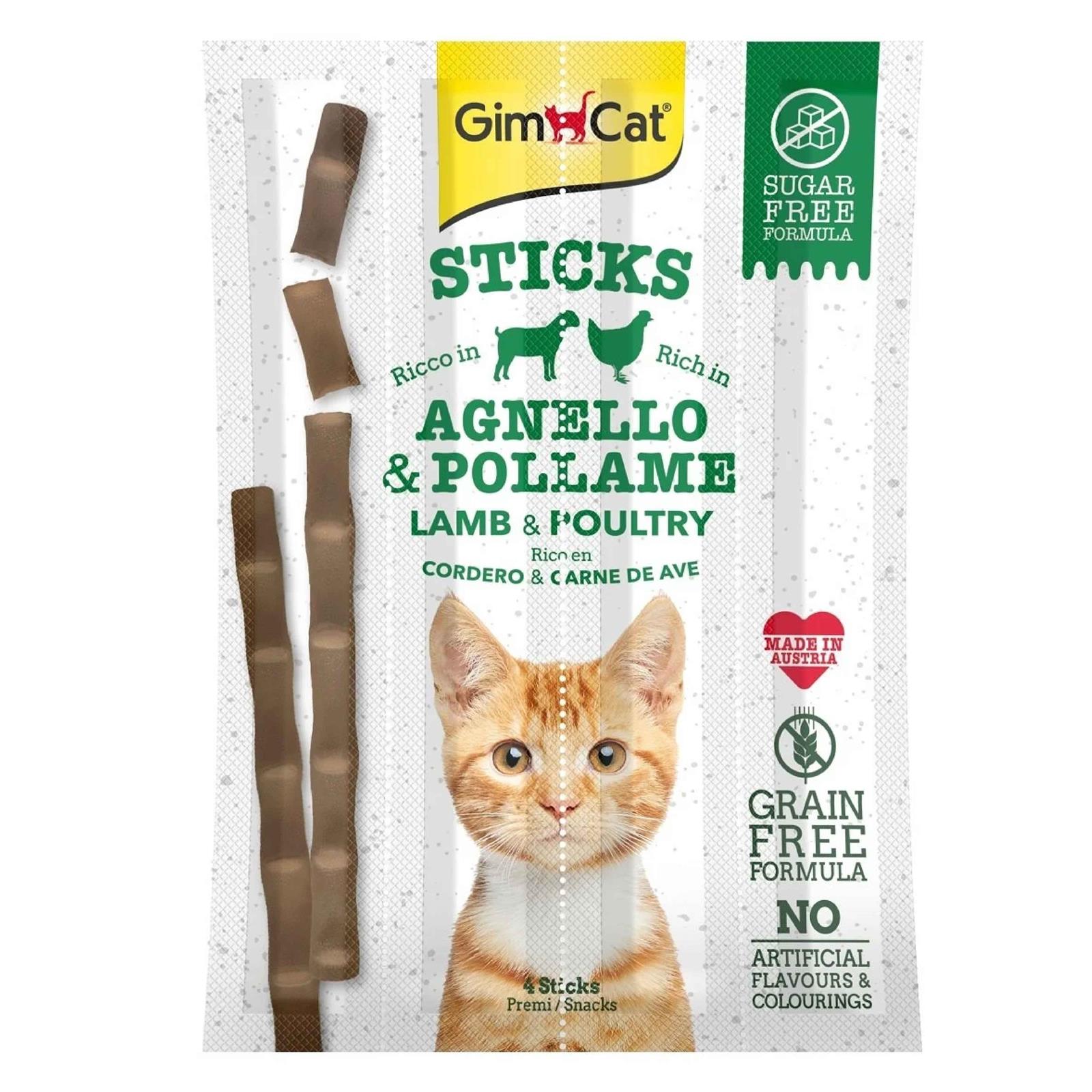 GimCat Kedi Ödül Çubuğu Sticks Kuzu Tavuk 20 G - Ana Görsel