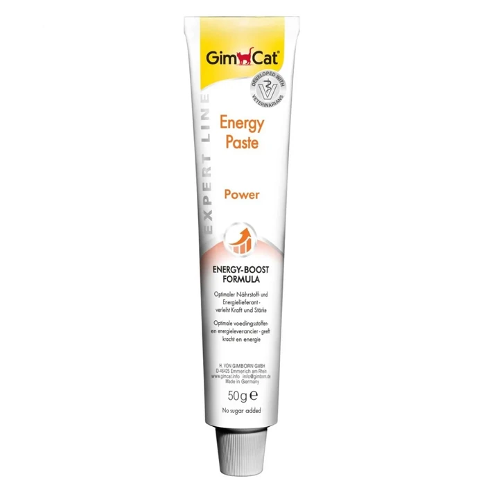 GimCat Energy Enerji Yükseltici Şekersiz Kedi Macunu 50 G - Ana Görsel