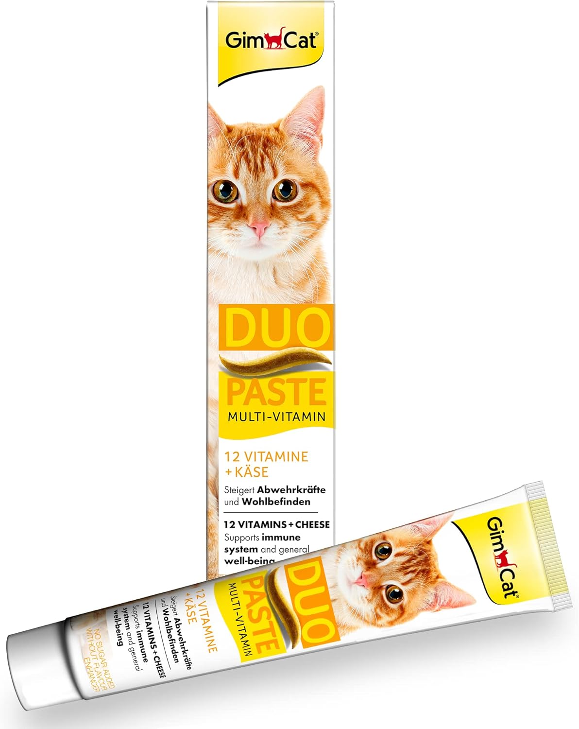 GimCat Duo Paste Peynirli ve +12 Multi-Vitaminli Kedi Macunu 50 G - Ana Görsel