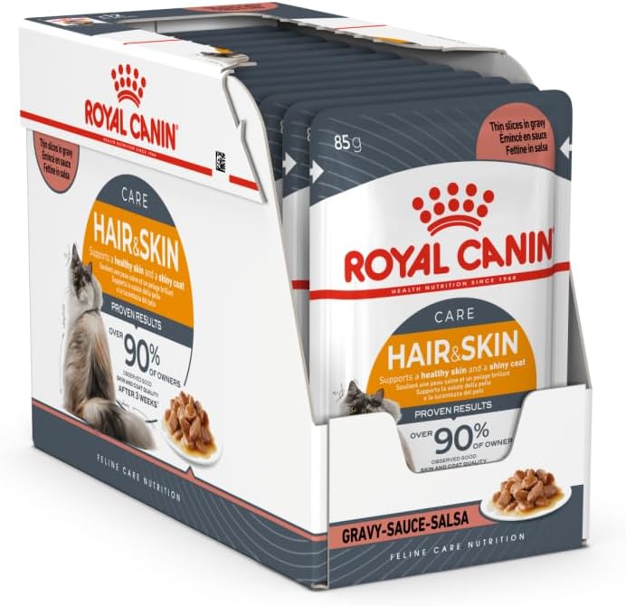 Royal Canin Care Hair&Skin Sağlıklı Tüyler İçin Yaş Kedi Maması 85 G