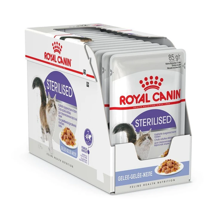 Royal Canin Jelly Sterilised Kısırlaştırılmış Yaş Kedi Maması 85  G 