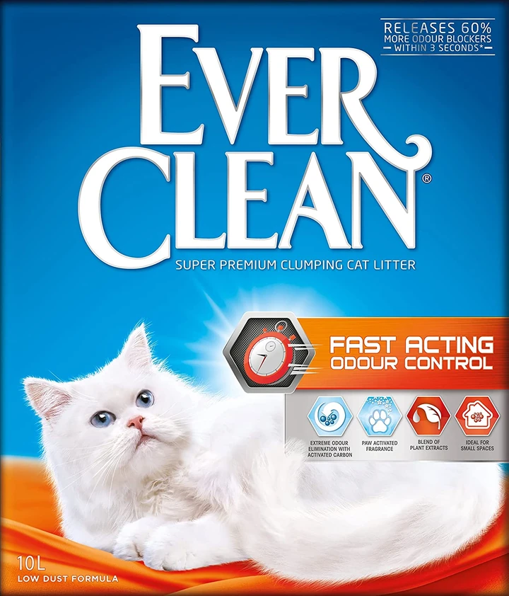Ever Clean Fast Acting Doğal Bitki Özlü Hızlı Topaklanan Kedi Kumu 10L - Ana Görsel