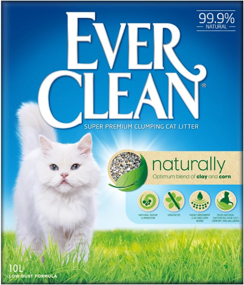 Ever Clean Naturally Doğal Parfümsüz Topaklanan Kedi Kumu 10 L - Ana Görsel