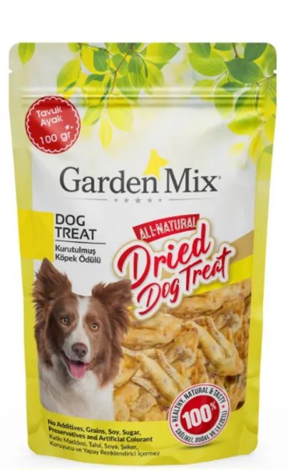 Garden Mix Kurutulmuş Tavuk Ayak 100 G - Ana Görsel