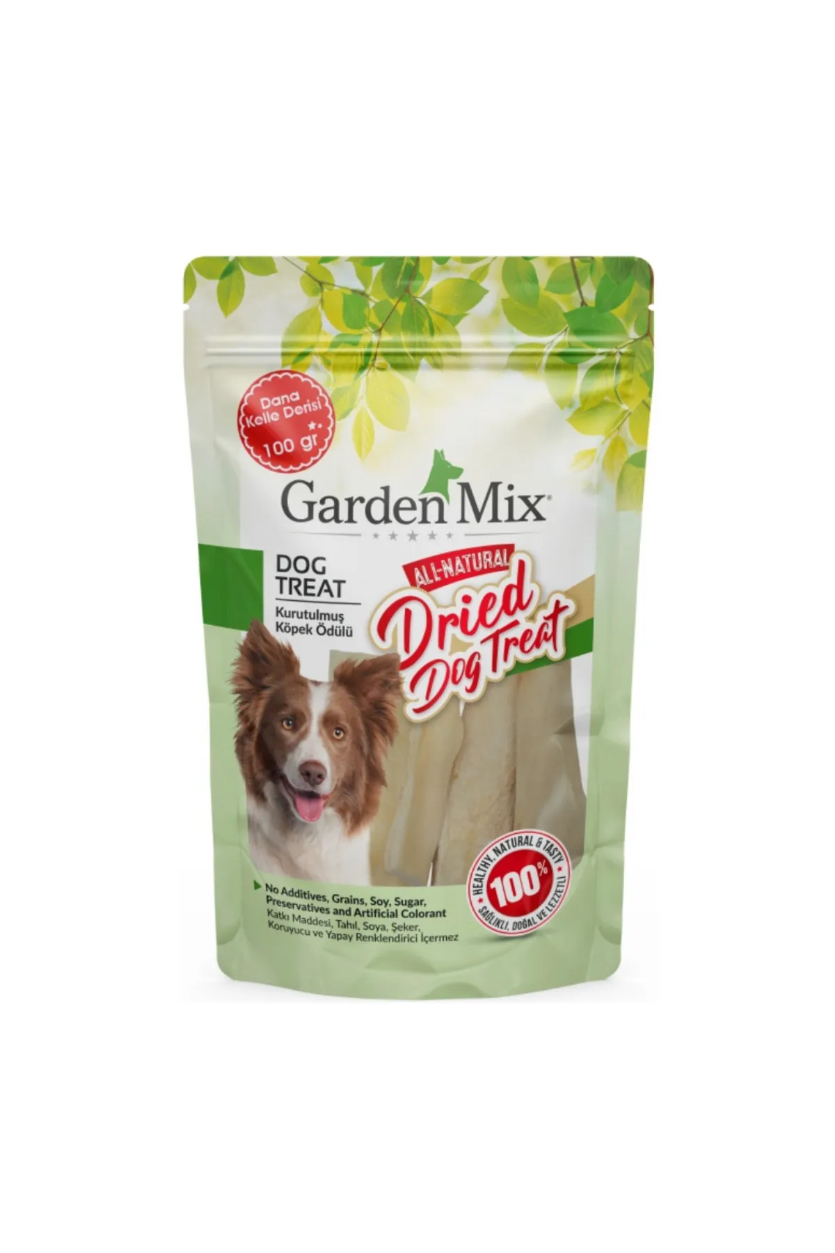Garden Mix Kurutulmuş Dana Kelle Derisi 100 G - Ana Görsel