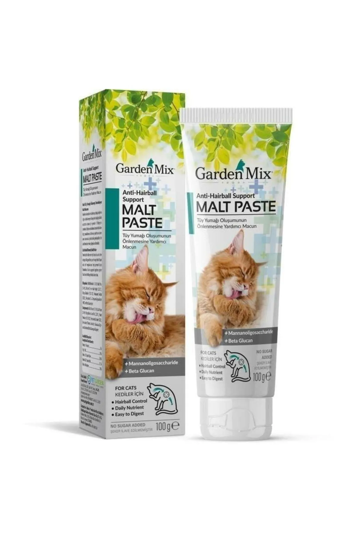 Garden Mix Anti Hairball Tüy Topu Önleciyi Kedi Malt Macunu 100 G - Ana Görsel