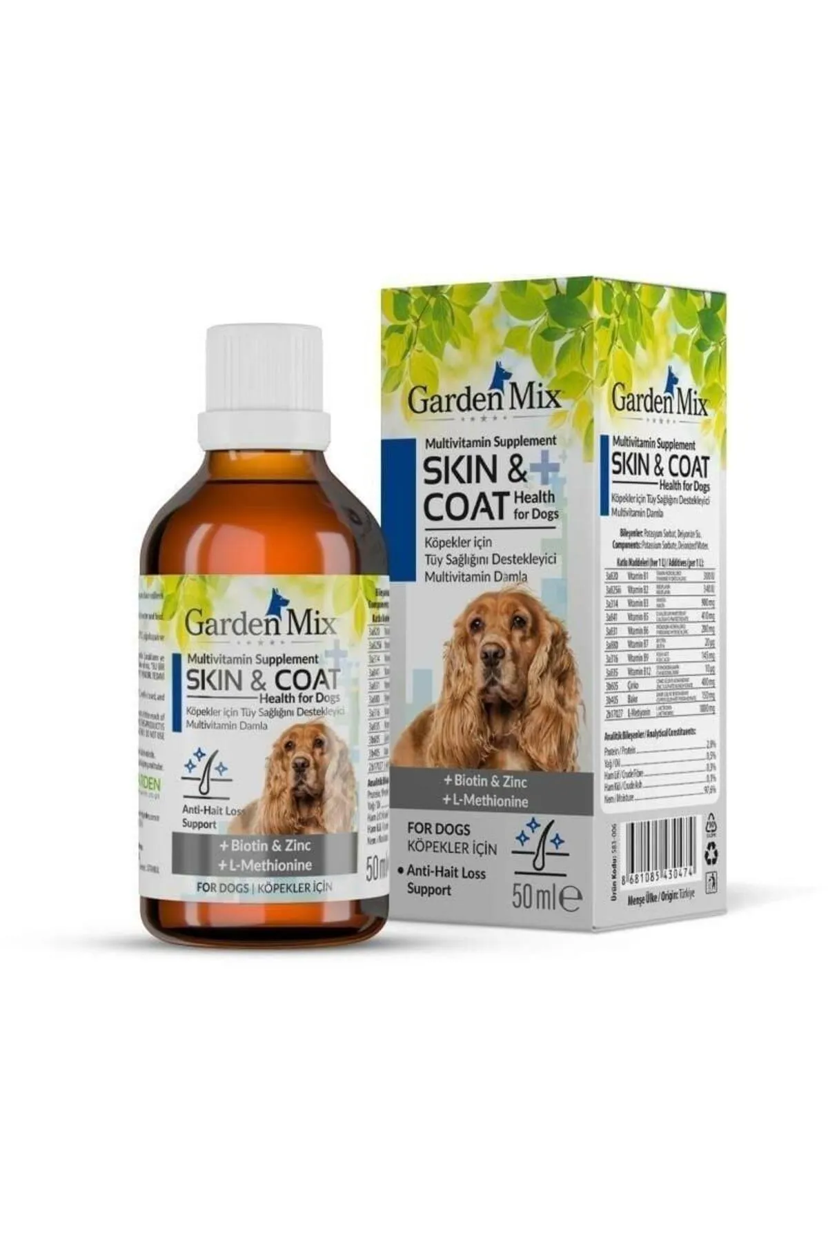 Garden Mix Köpek Tüy Sağlığı Damlası 50 mL - Ana Görsel