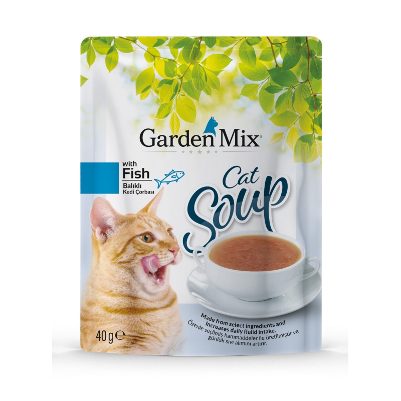 Garden Mix Balıklı Kedi Çorbası 40 G - Ana Görsel