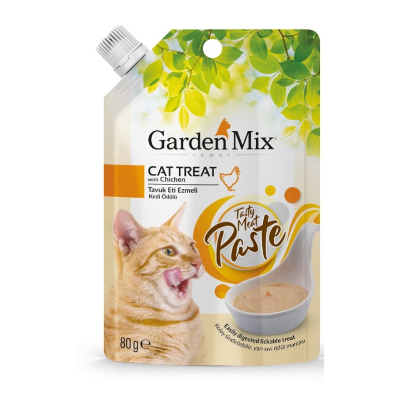 Garden Mix Tavuk Eti Ezmeli Kedi Ödülü 80 G - Ana Görsel