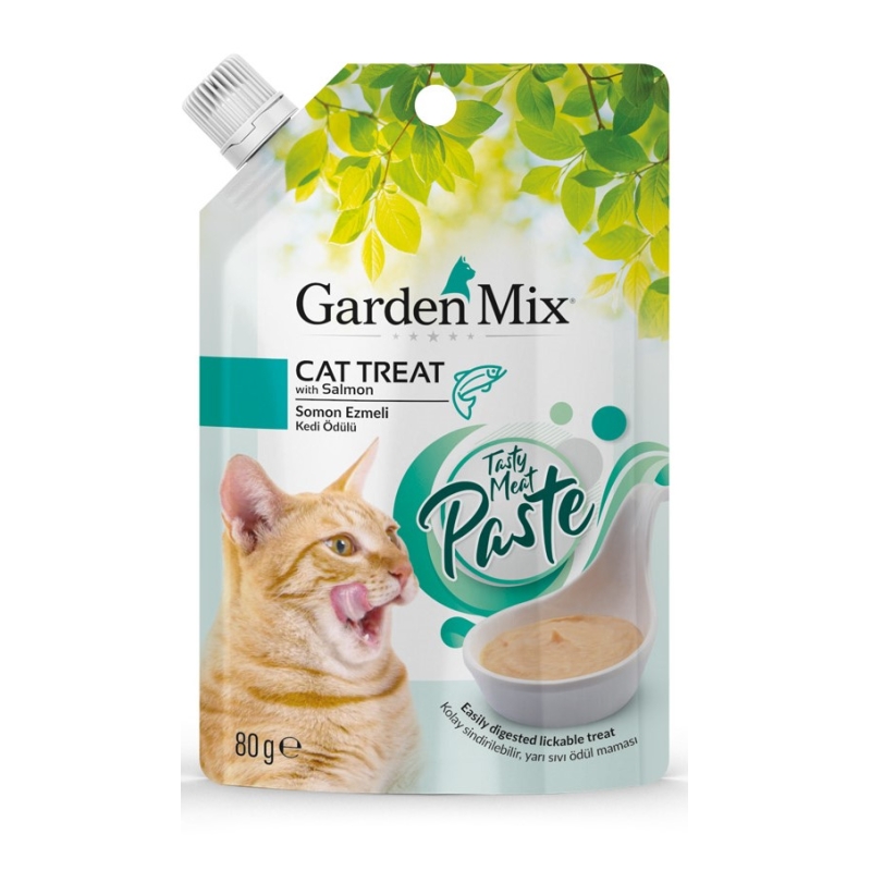 Garden Mix Somon Ezmeli Kedi Ödülü 80 G - Ana Görsel