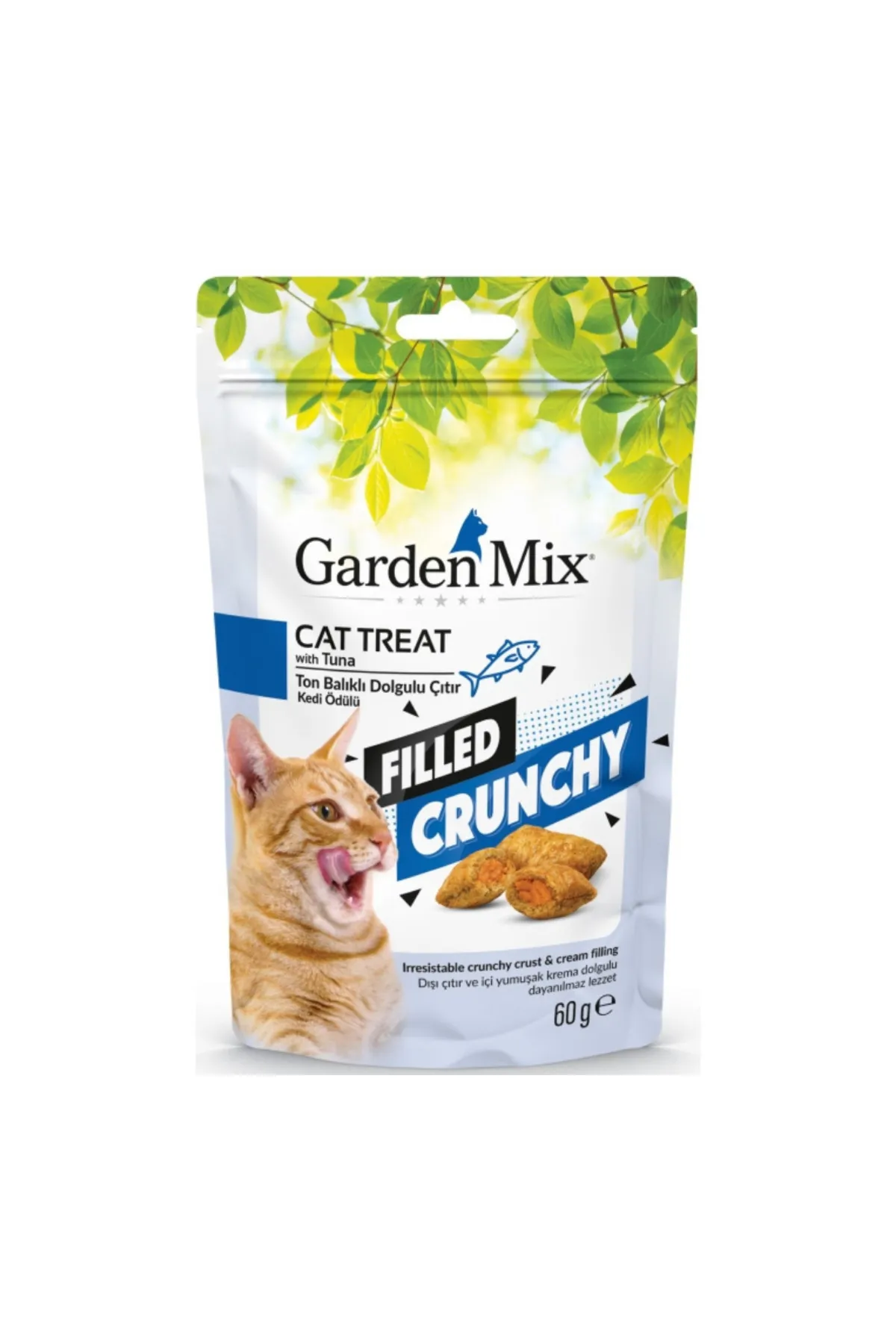 Garden Mix Ton Balıklı İçi Dolgulu Kedi Ödülü 60 G - Ana Görsel