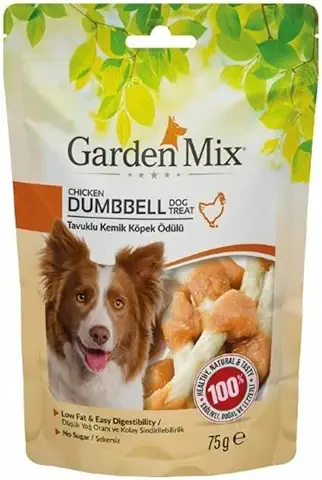 Garden Mix Tavuklu Kemik Köpek Ödülü 75 G - Ana Görsel