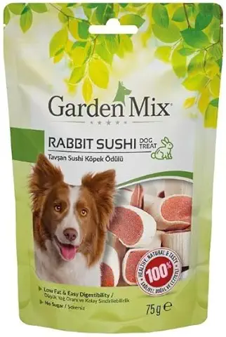 Garden Mix Tavşan Sushi Köpek Ödülü 75 G - Ana Görsel