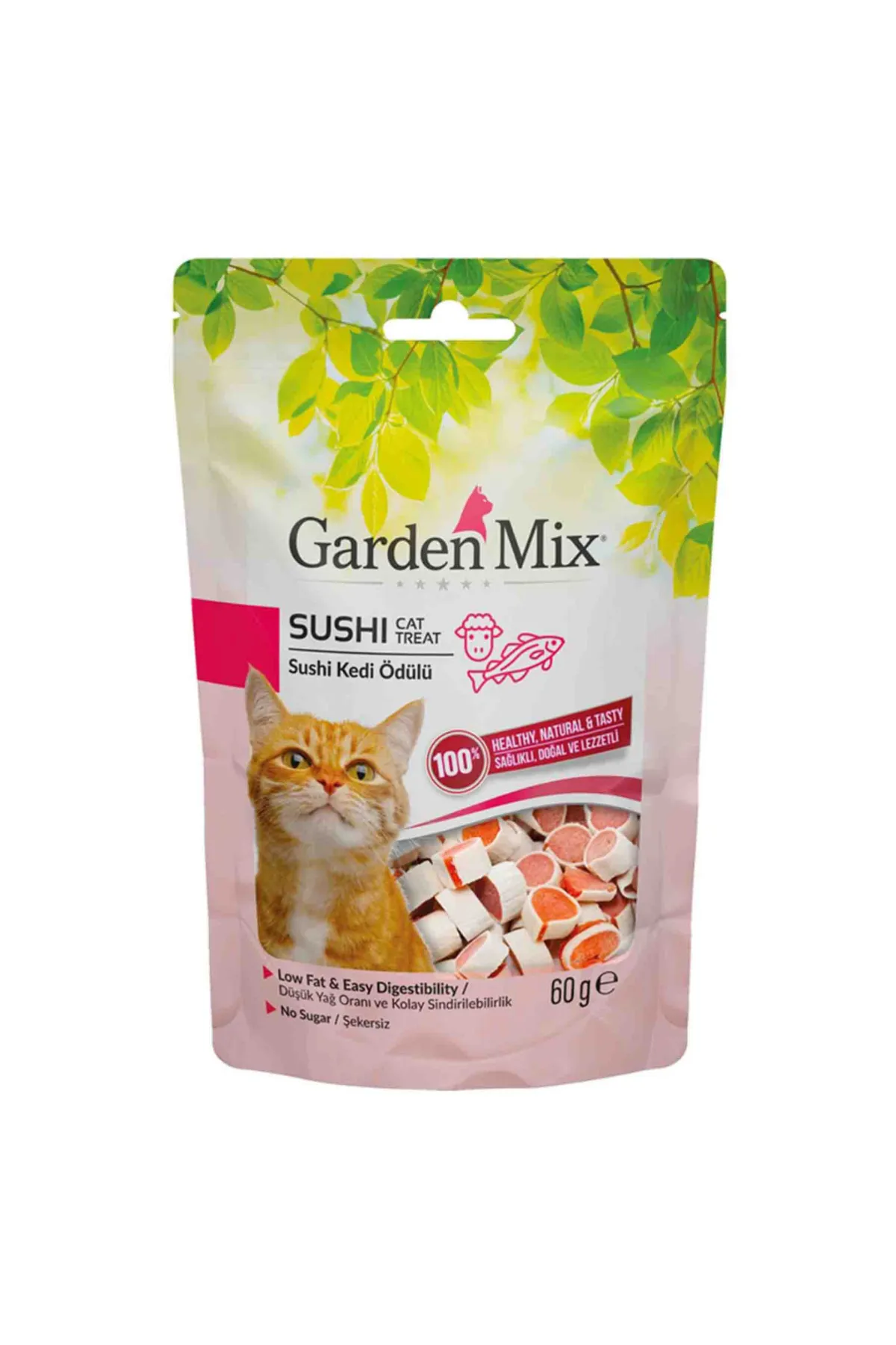 Garden Mix Kuzulu Sushi Kedi Ödülü 60 G - Ana Görsel