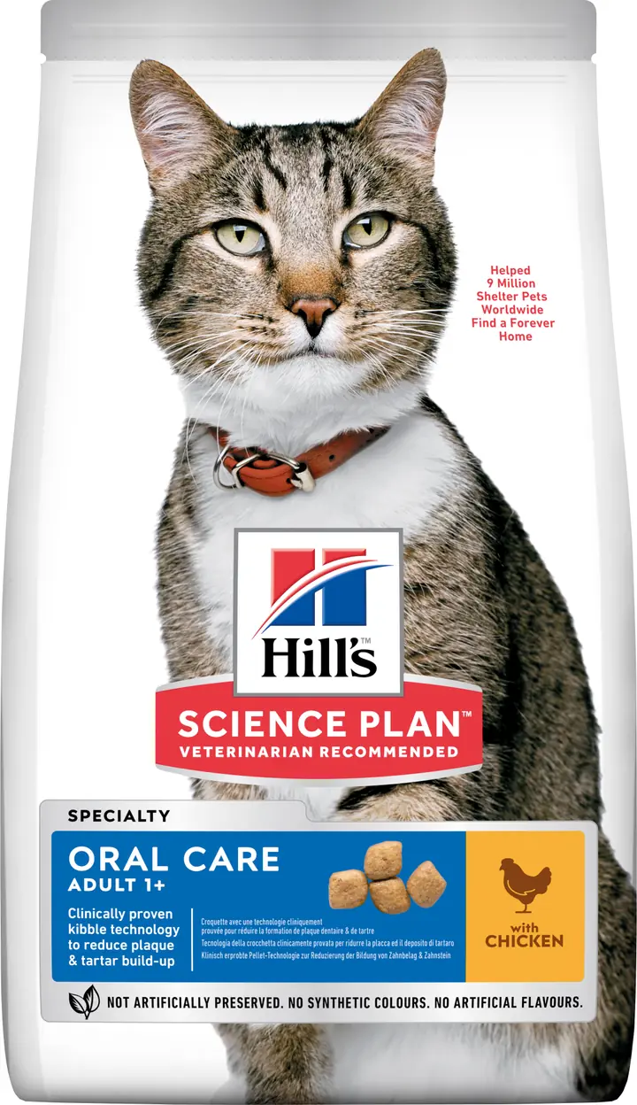 Hill's Adult 1+ Oral Care Chicken 1.5 KG - Ana Görsel