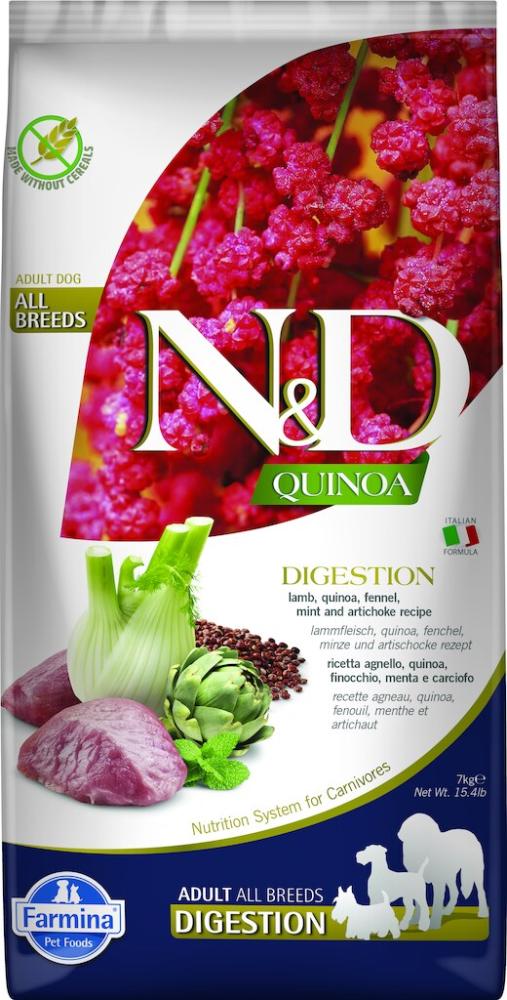 N&D Quinoa Tahılsız Digestion Kuzu 7 Kg - Ana Görsel