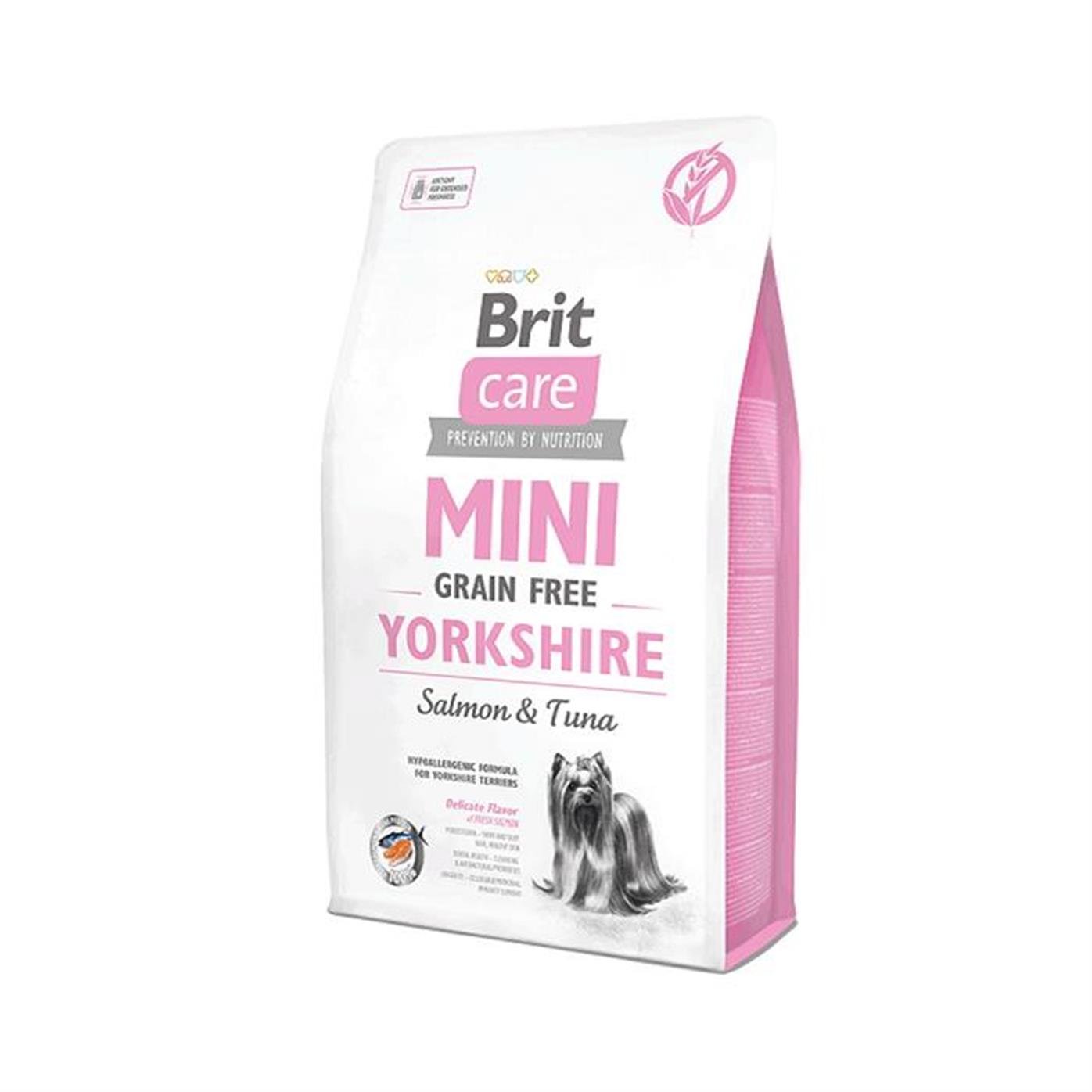 Brit Care Mini Yorkshire Tahılsız Somonlu ve Ton Balıklı Yetişkin Köpek Maması 2 KG - Ana Görsel
