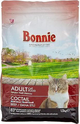 Bonnie Multicolor Dana Etli Yetişkin Kedi Maması 1.5 KG - Ana Görsel