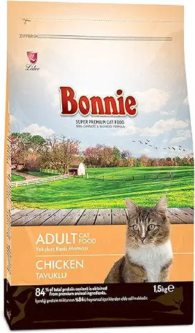 Bonnie Tavuklu Yetişkin Kedi Maması 1.5 KG - Ana Görsel
