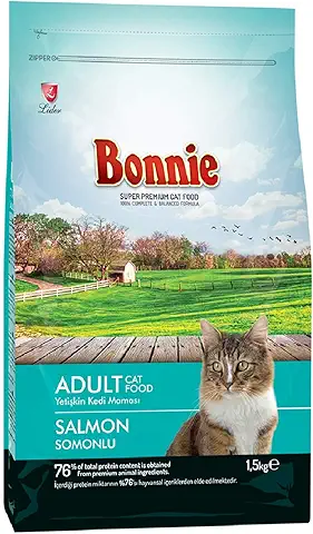 Bonnie Somonlu Yetişkin Kedi Maması 1.5 KG - Ana Görsel