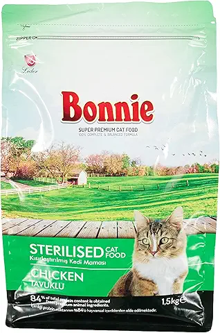 Bonnie Tavuklu Kısırlaştırılmış Yetişkin Kedi Maması 1.5 KG - Ana Görsel