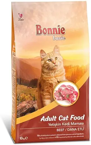 Bonnie Basic Dana Etli Yetişkin Kedi Maması 10 KG - Ana Görsel