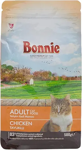 Bonnie Tavuklu Yetişkin Kedi Maması 500 G - Ana Görsel
