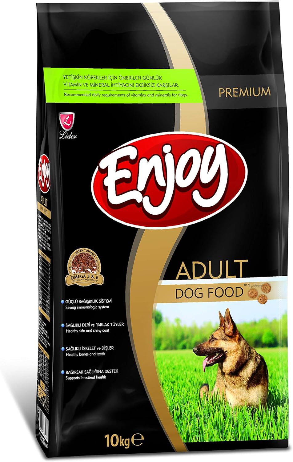 Enjoy Premium Tavuklu Yetişkin Köpek Maması 10 KG - Ana Görsel