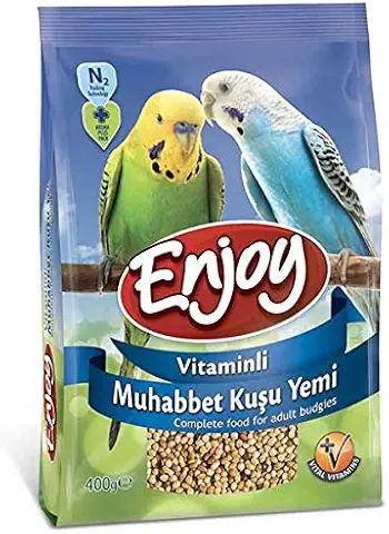 Enjoy Vitaminli Muhabbet Kuşu Yemi 400G - Ana Görsel