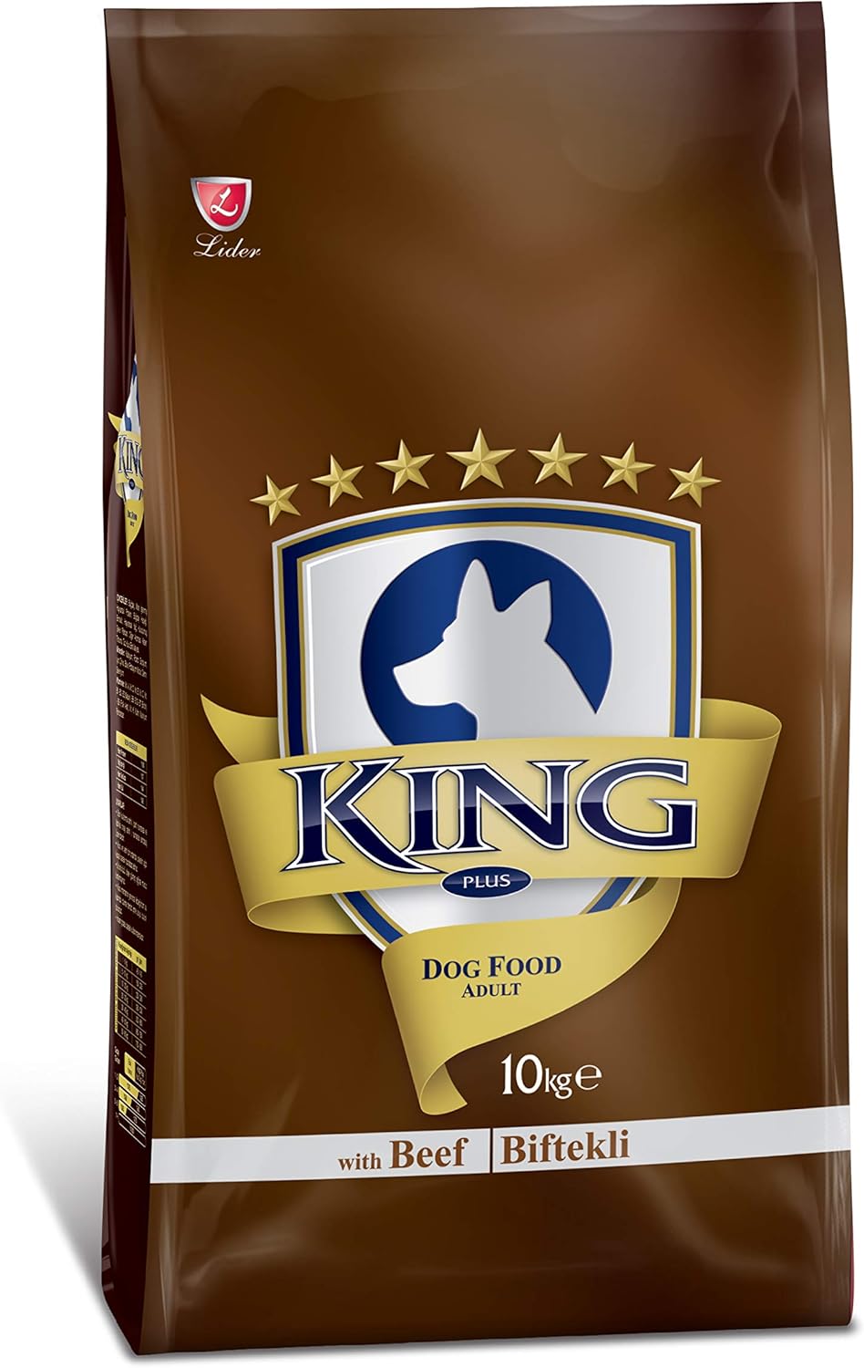 King Etli Yetişkin Köpek Maması 10 Kg - Ana Görsel