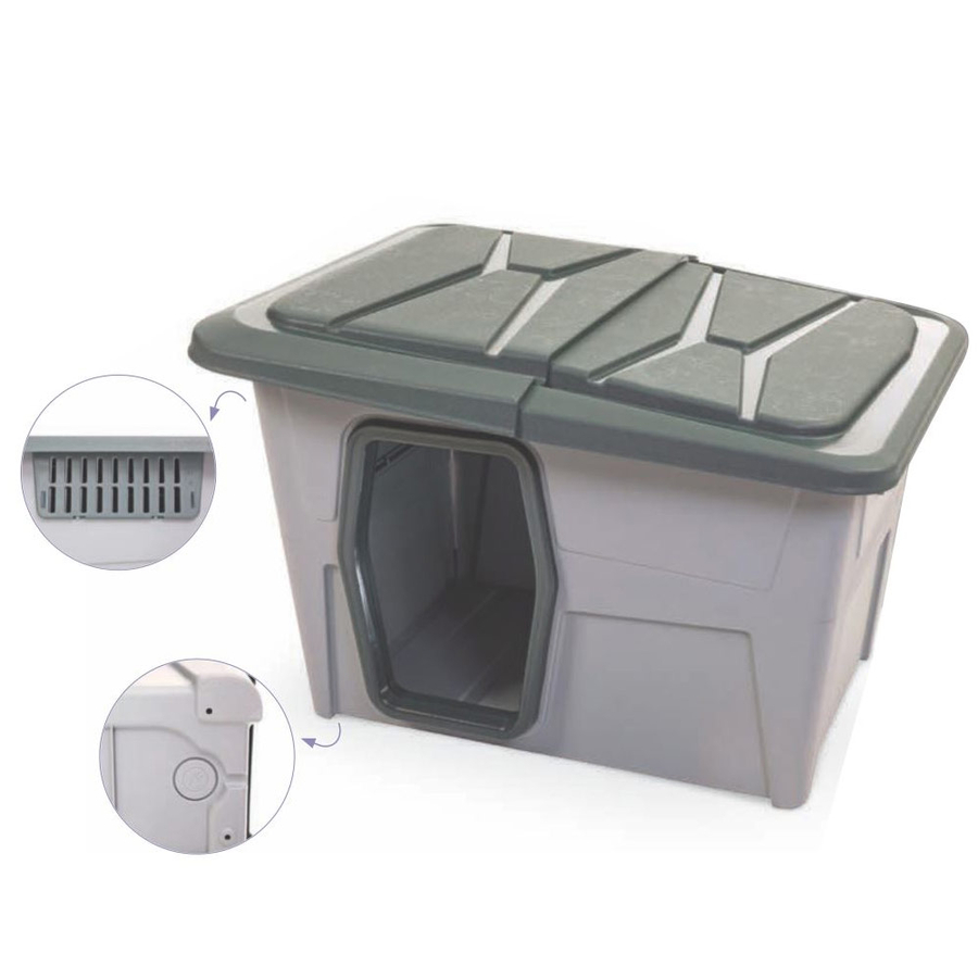 MPS Baraka Orta Boy Köpek Kulübesi 93x73x60 cm - Ana Görsel