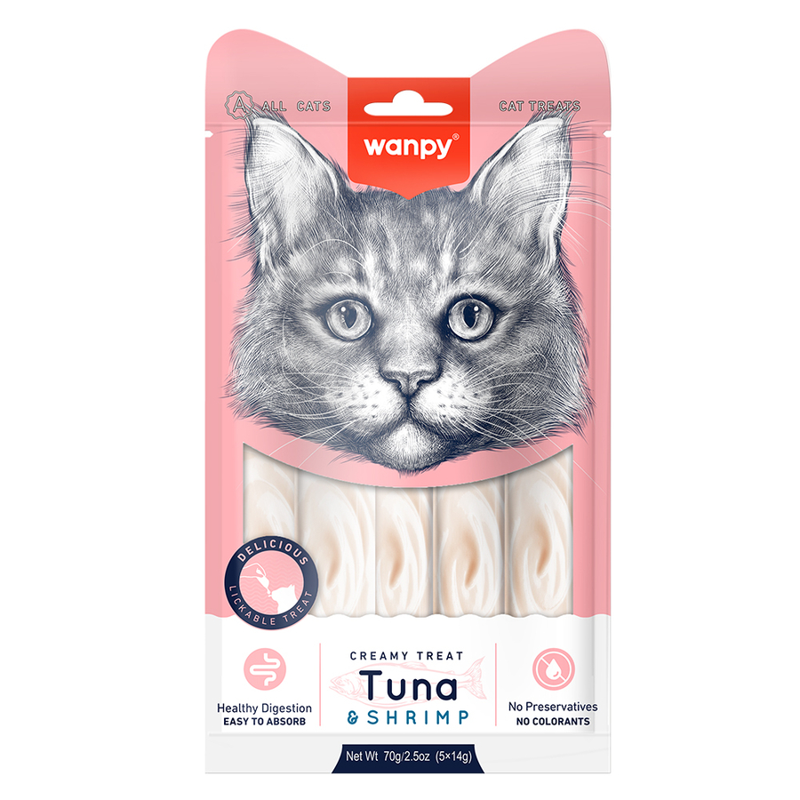 Wanpy Ton&Karides Krema Kedi Ödülü 5x14 G