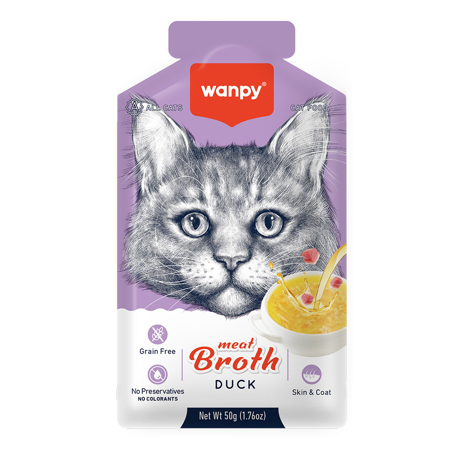 Wanpy Kediler için Ördek Eti Çorbası 50 G - Ana Görsel