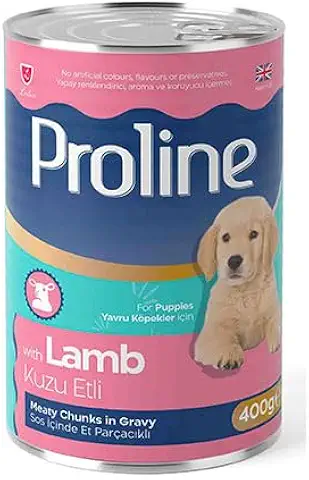 Proline Sos içinde Et Parçacıklı Kuzu Etli Yavru Köpek Maması 400 G - Ana Görsel