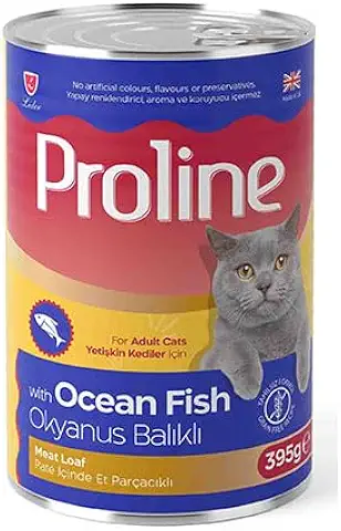 Proline Pate içinde Et Parçacıklı Okyanus Balıklı Yetişkin Kedi Maması 395 G - Ana Görsel