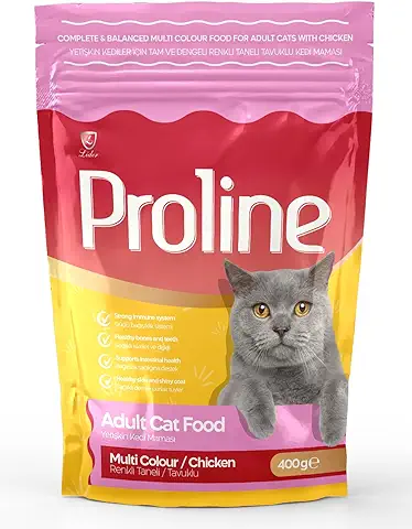 Proline Multicolor Tavuklu Yetişkin Kedi Maması 400 G - Ana Görsel