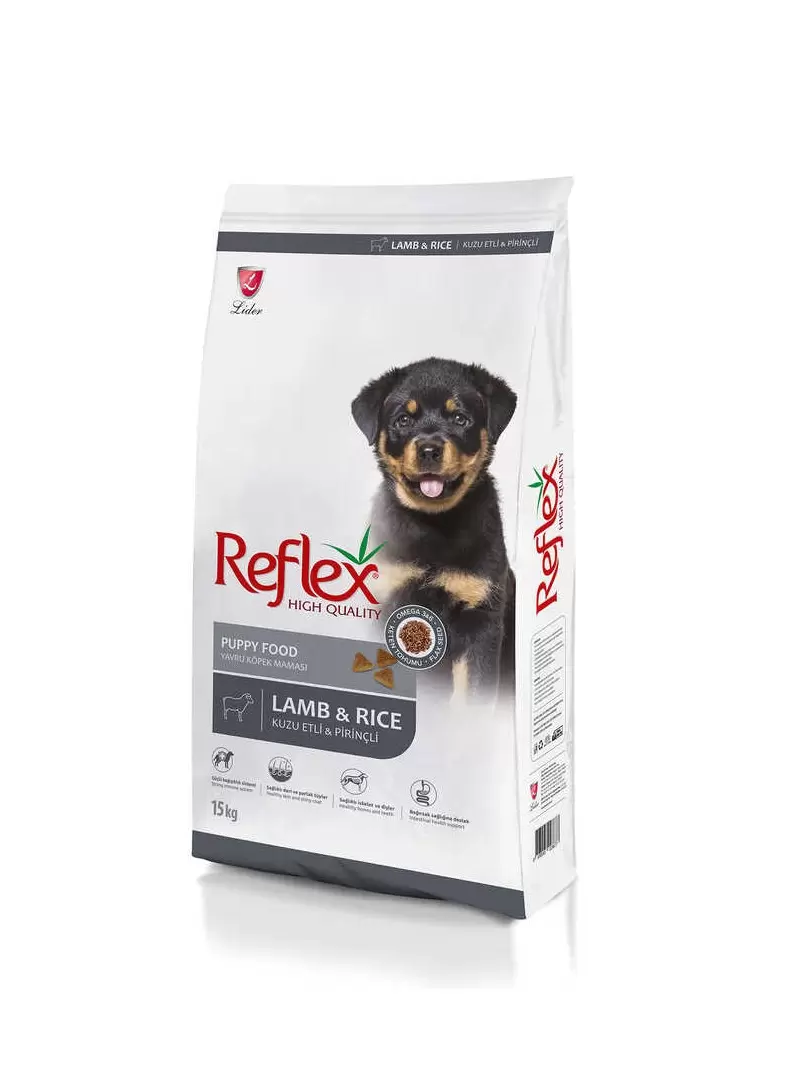 Reflex Puppy Lamb & Rice Yavru Köpek Maması 15 KG - Ana Görsel